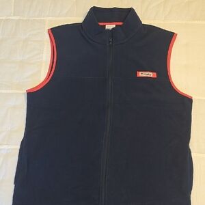 Columbia Navy and Red Vest